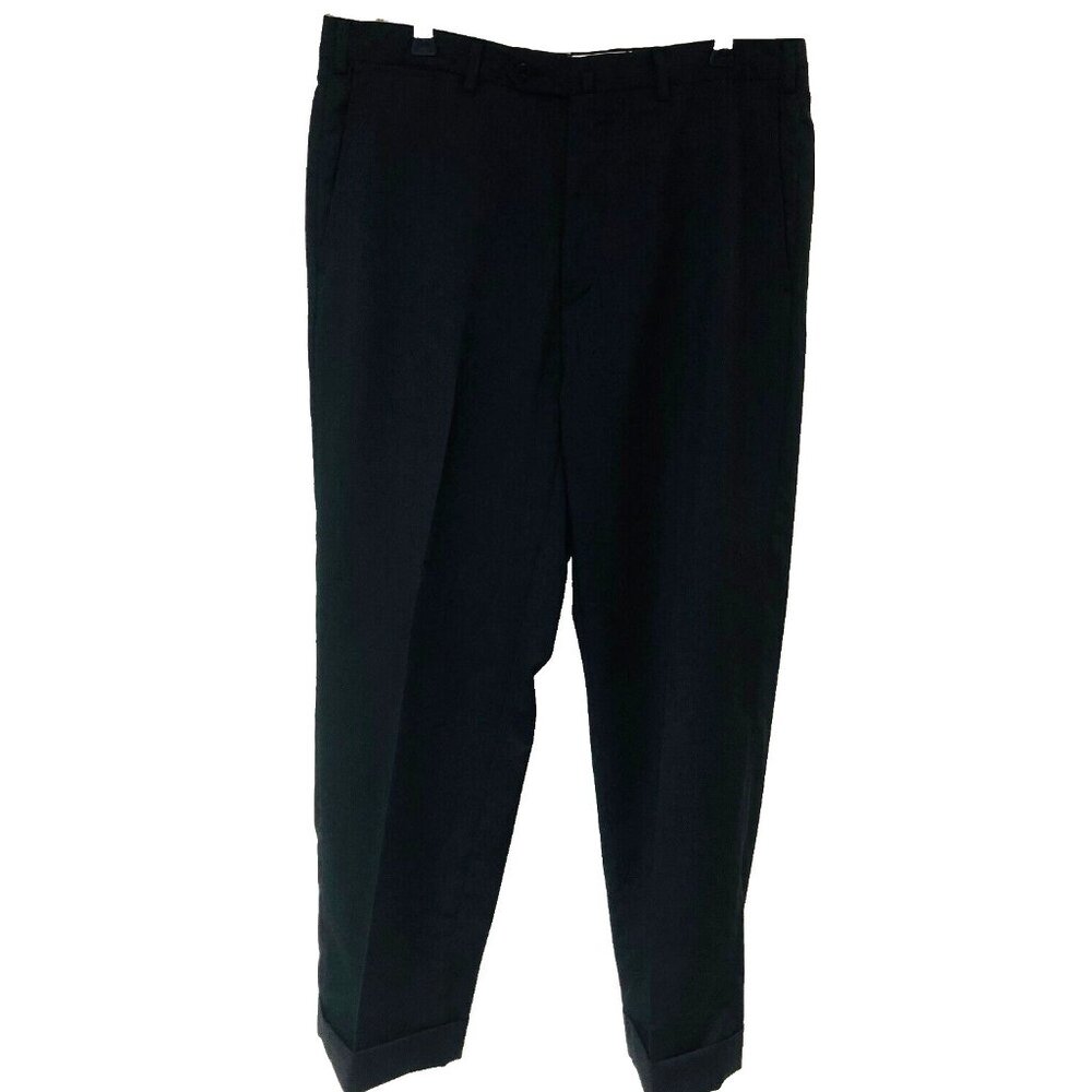 Ermenegildo Zegna Men's Black Dress Pants